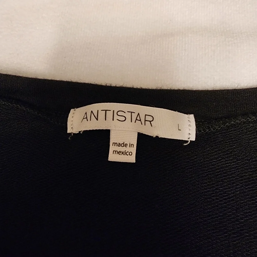 Black Short Sleeve Stretchy Mini Dress with Rouched Sides - Picture 9 of 9